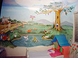 Child's Disney Storybook Wall Mural