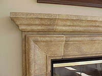Faux Marble and Fireplaces